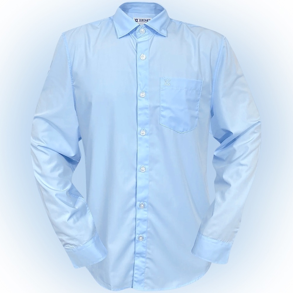 🛠️Dixxon🛠️ BAMBOO LONG SLEEVE DRESS SHIRT 2.0 - LIGHT BLUE - 3XL